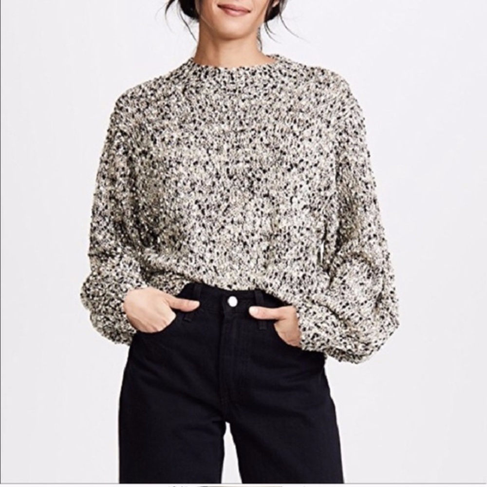 Anthropologie Moon River marbled knit sweater NWT